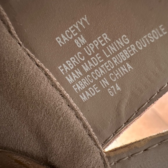 NIB! Madden Girl Raceyyy Strappy Taupe heels‎ size 8 - Picture 8 of 8